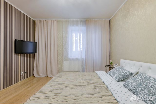 

1-к. квартира, 42 м², 2 кровати