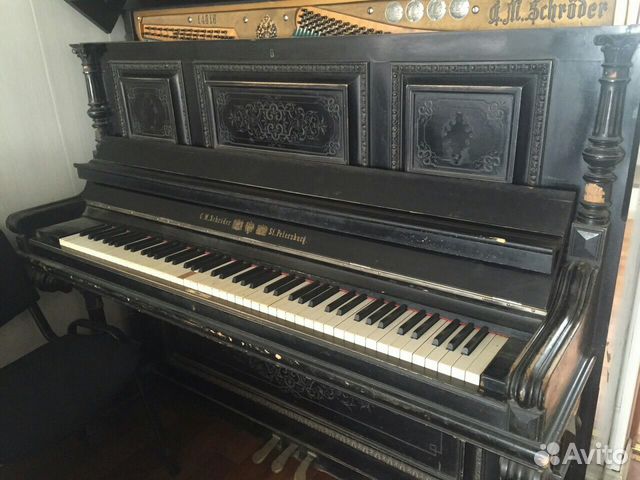 Пианино 19 век. Карл Шредер