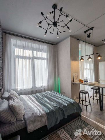 

Квартира-студия, 30 м², 1 кровать