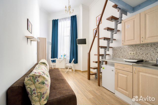 

Квартира-студия, 16 м², 2 кровати