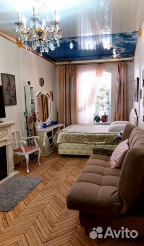 

1-к. квартира, 40 м², 2 кровати