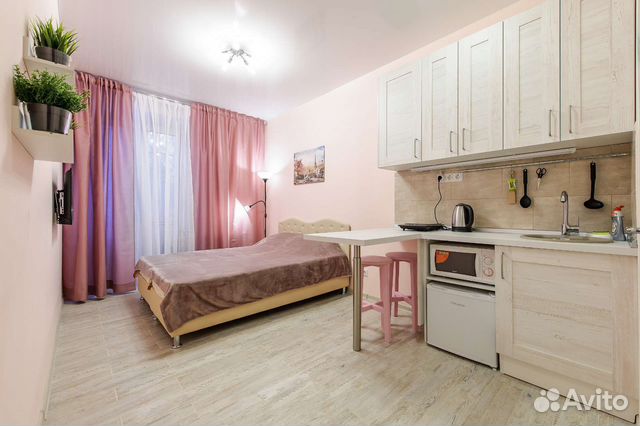 

Квартира-студия, 20 м², 1 кровать