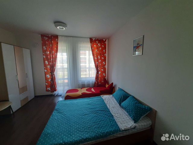 

Квартира-студия, 26 м², 2 кровати