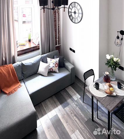 

Квартира-студия, 19 м², 2 кровати