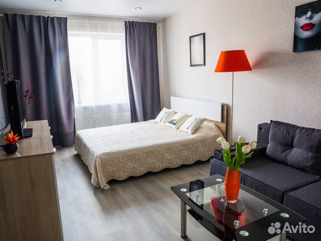 

1-к. квартира, 39 м², 1 кровать