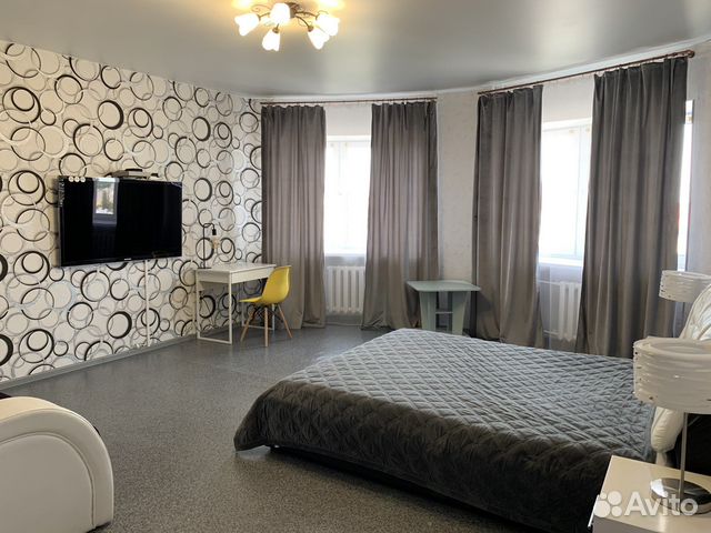 

1-к. квартира, 52 м², 3 кровати