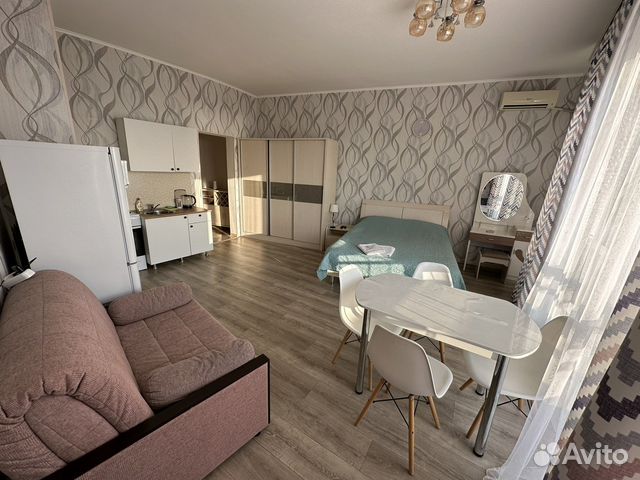 

Квартира-студия, 36 м², 2 кровати