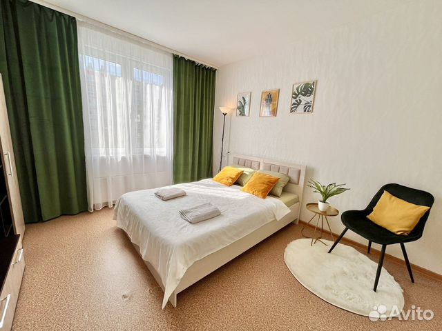 

1-к. квартира, 33 м², 2 кровати
