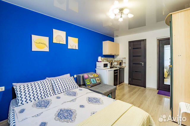 

Квартира-студия, 18 м², 1 кровать
