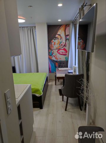 

Квартира-студия, 18 м², 1 кровать