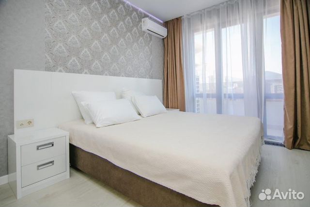 

1-к. квартира, 38 м², 2 кровати