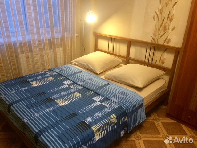 

1-к. квартира, 44 м², 2 кровати