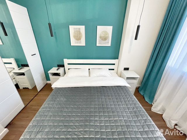

1-к. квартира, 38 м², 2 кровати