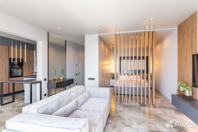 

Квартира-студия, 64 м², 3 кровати