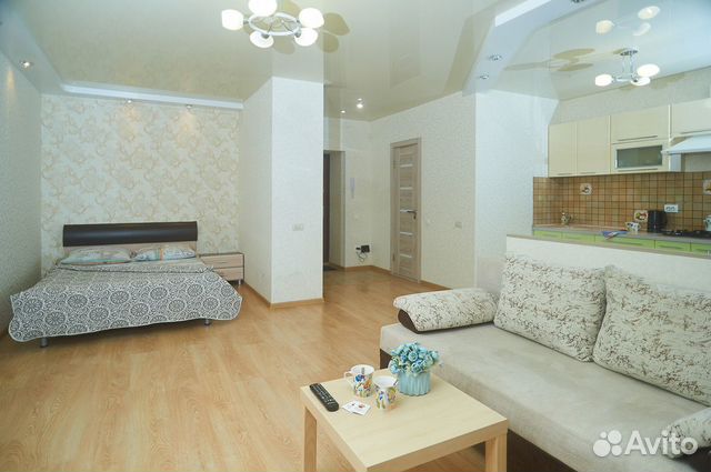 

Квартира-студия, 34,6 м², 2 кровати