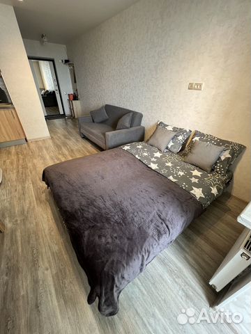 

Квартира-студия, 22 м², 2 кровати