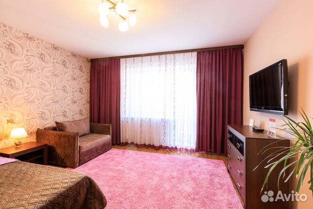 

1-к. квартира, 40 м², 2 кровати