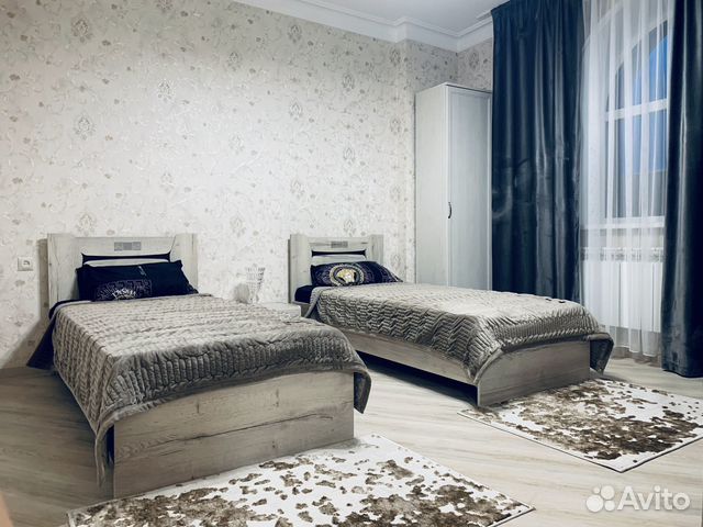 

1-к. квартира, 42 м², 3 кровати