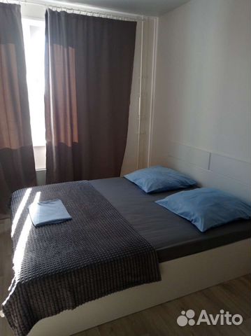 

1-к. квартира, 40 м², 2 кровати