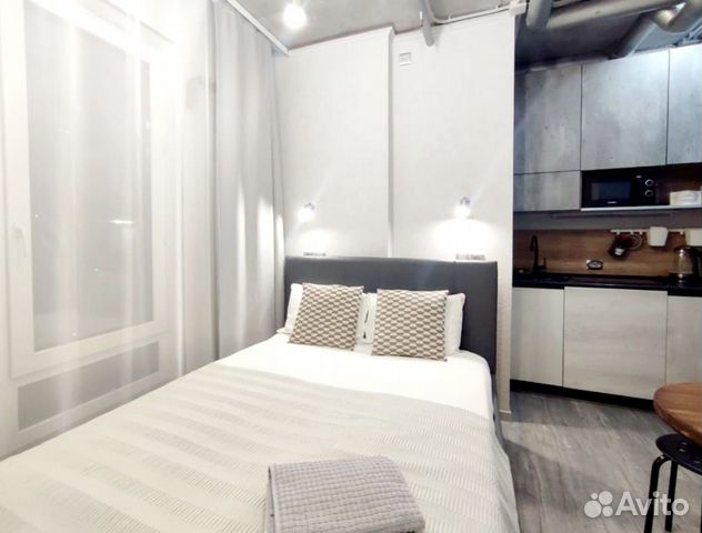 

Квартира-студия, 12 м², 1 кровать