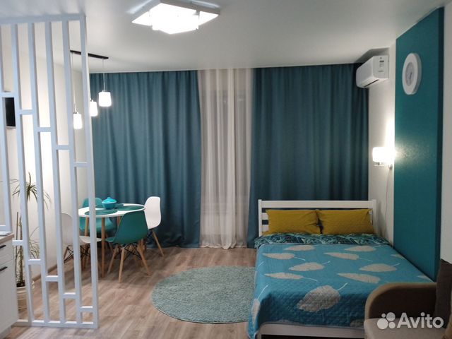 

Квартира-студия, 33 м², 2 кровати