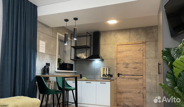 

Квартира-студия, 30 м², 2 кровати