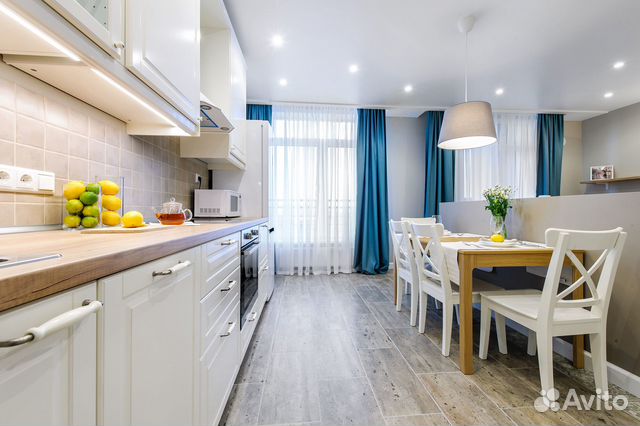 

1-к. квартира, 52 м², 2 кровати
