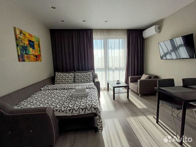 

Квартира-студия, 30 м², 1 кровать