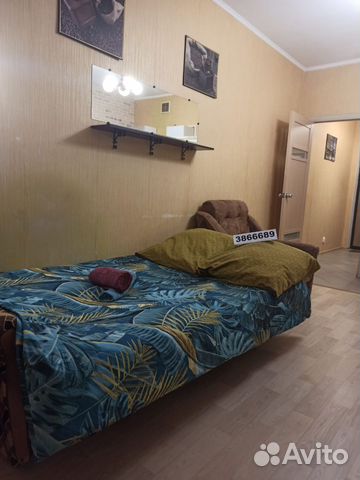 

Квартира-студия, 35 м², 1 кровать