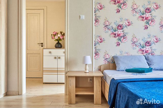 

1-к. квартира, 42 м², 2 кровати