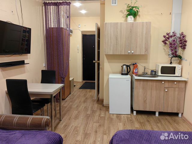 

Квартира-студия, 25,4 м², 2 кровати