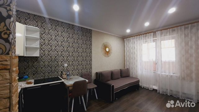

Квартира-студия, 28 м², 1 кровать
