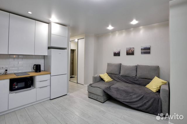 

Квартира-студия, 27 м², 1 кровать