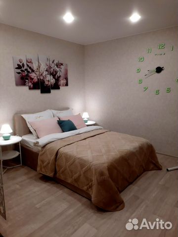

1-к. квартира, 45 м², 2 кровати