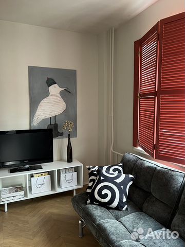 

1-к. квартира, 41 м², 2 кровати