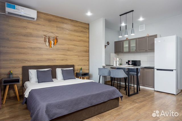 

Квартира-студия, 30 м², 4 кровати