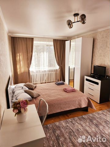 

1-к. квартира, 34 м², 2 кровати