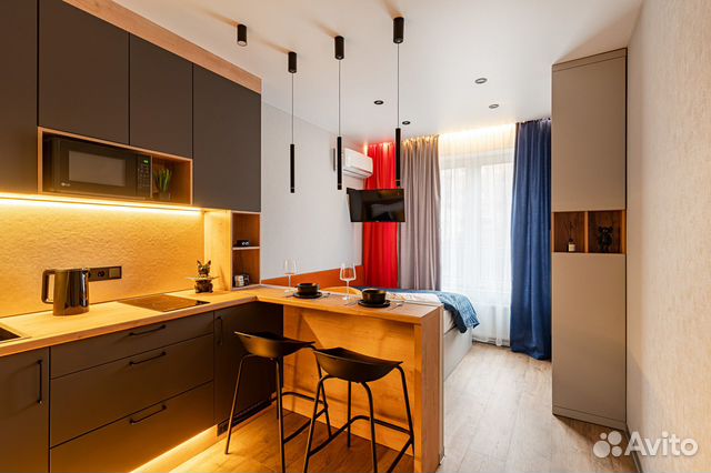 

Квартира-студия, 20 м², 1 кровать