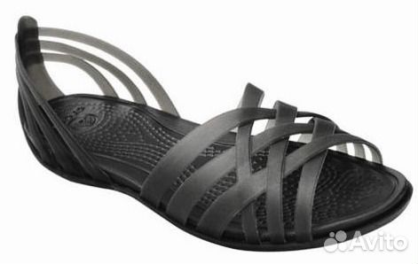 huarache flat crocs