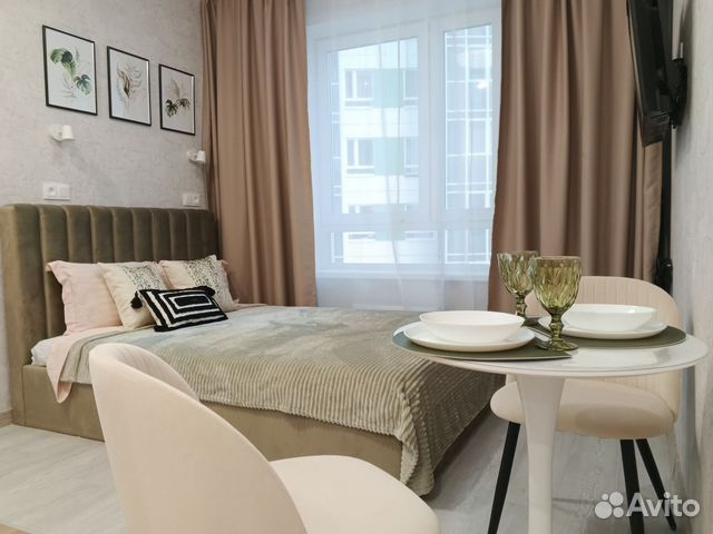 

Квартира-студия, 18 м², 1 кровать