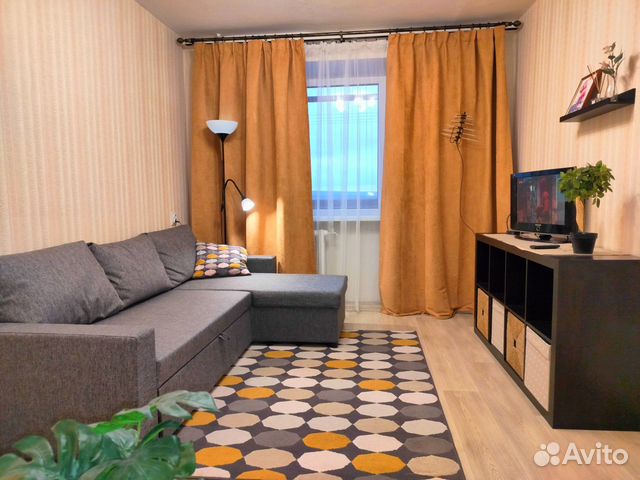

2-к. квартира, 42 м², 2 кровати