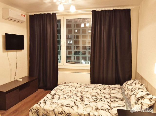

Квартира-студия, 25 м², 1 кровать