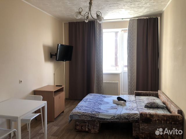 

Квартира-студия, 25 м², 2 кровати