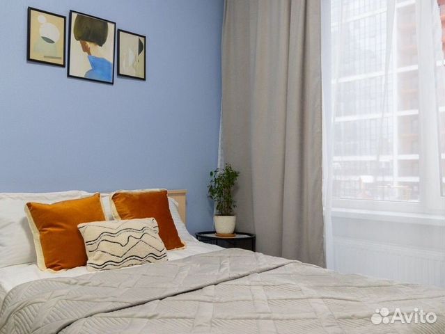 

1-к. квартира, 35 м², 2 кровати