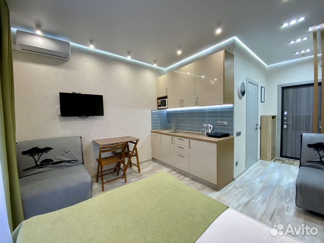 

Квартира-студия, 22 м², 3 кровати