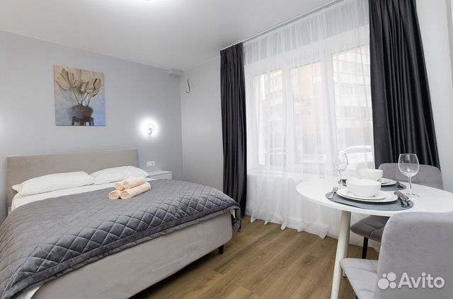 

Квартира-студия, 20 м², 1 кровать