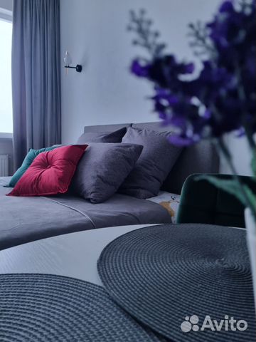 

Квартира-студия, 35 м², 2 кровати