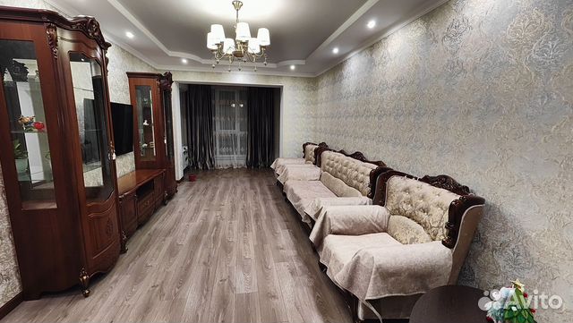 

3-к. квартира, 90 м², 4 кровати