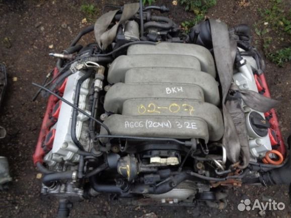 Двигатель audi A6 BKH 3.2 Ауди А6 мотор бу двс