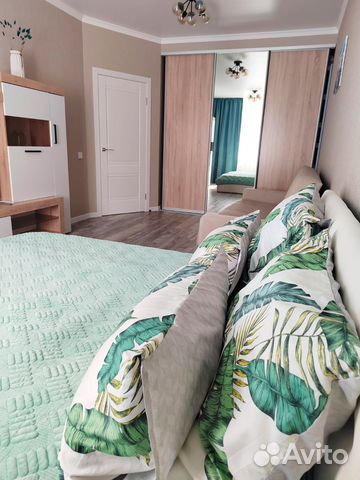 

1-к. квартира, 39 м², 2 кровати